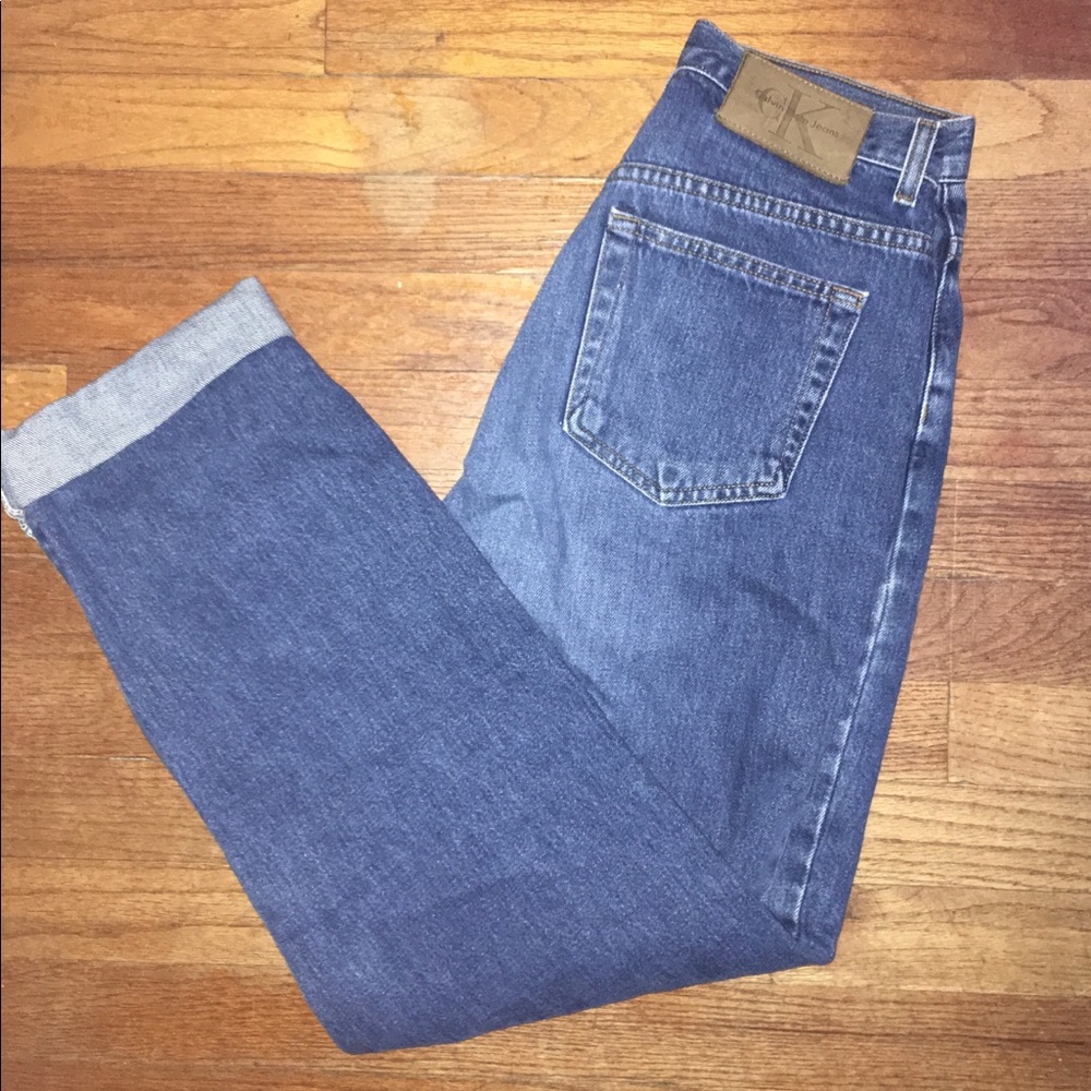 Calvin Klein mom jeans